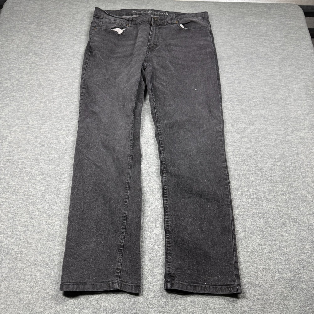 Beverly Hills Polo Club Jeans Men 36x30 Gray Straight Leg Denim Pants Work Casua